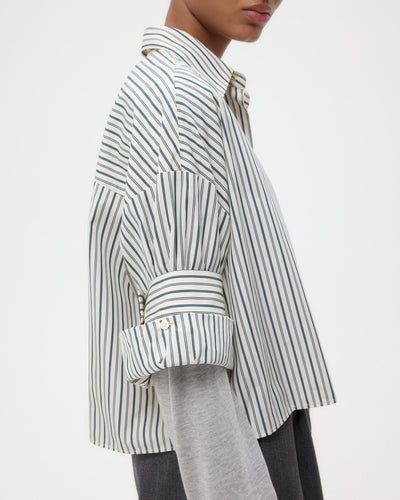 NEXT EX TOP IN IVORY/CILANTRO