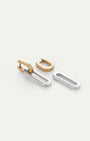 Jenny Bird TEENI DETACHABLE LINK EARRINGS IN TWO-TONE at Romi Boutique