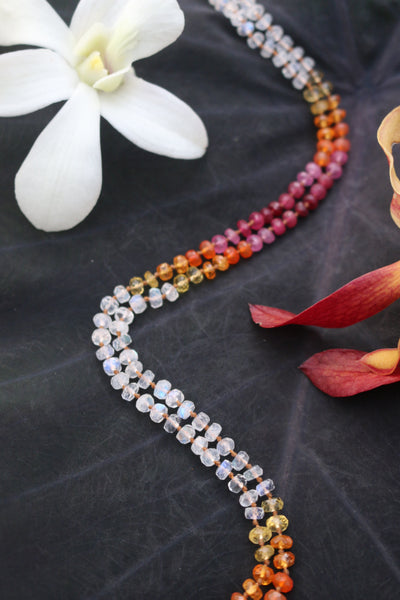 LEI IN MOONSTONE SUNSET