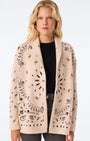 Kujten Vest Cody Bandana Cardigan at Romi Boutique