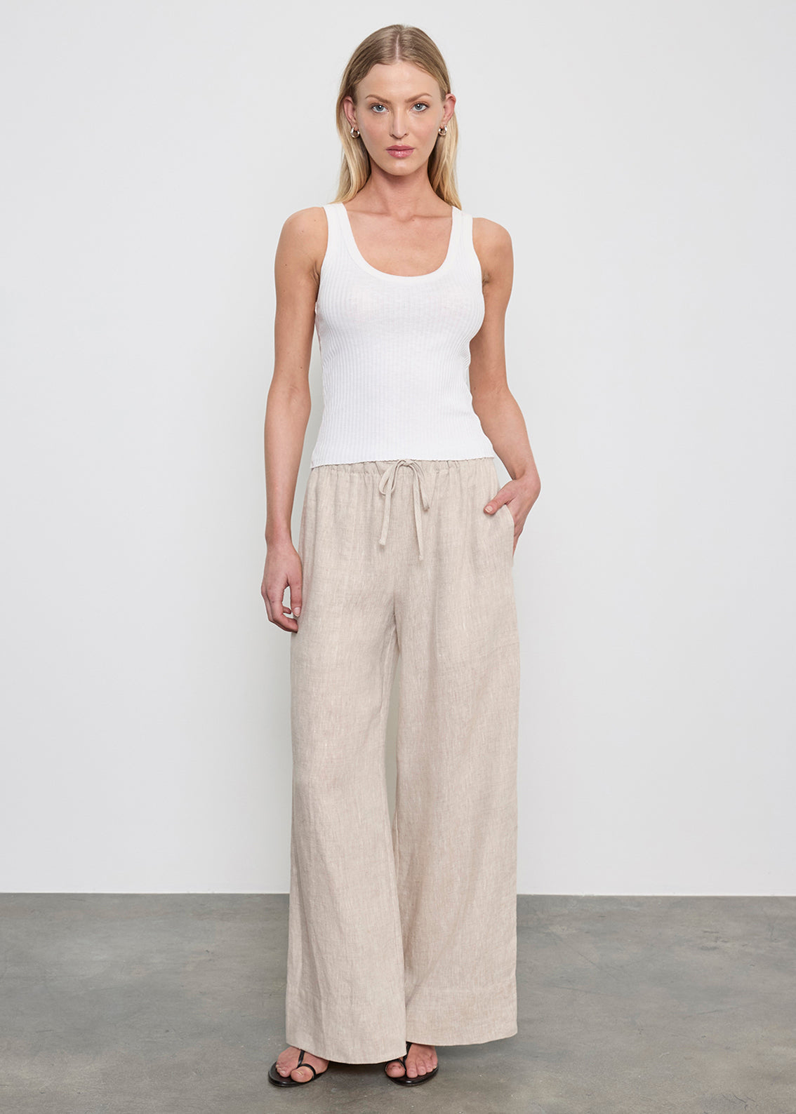 Military Rib Crop Tank