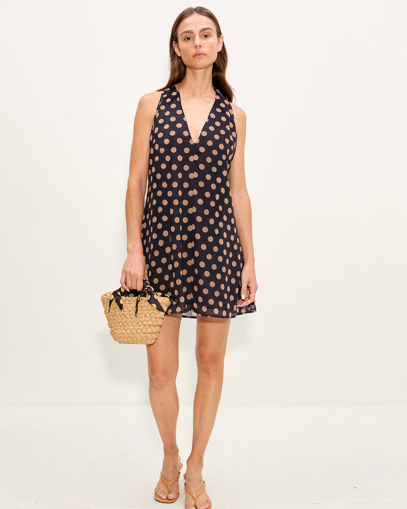 Gia Chiffon Mini Dress