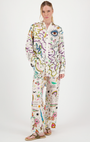 Me369 BAILEY STRAIGHT LEG PRINTED PANT at Romi Boutique