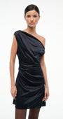 Staud MINI PHARE SILK DRESS at Romi Boutique