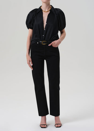 LEILA BLOUSE IN BLACK