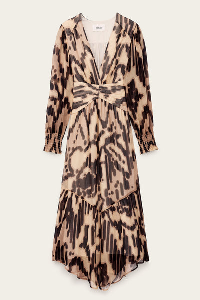 AMOR MIDAXI DRESS IN ROSE