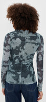Rag & Bone YANA PRINTED MESH LS TEE at Romi Boutique