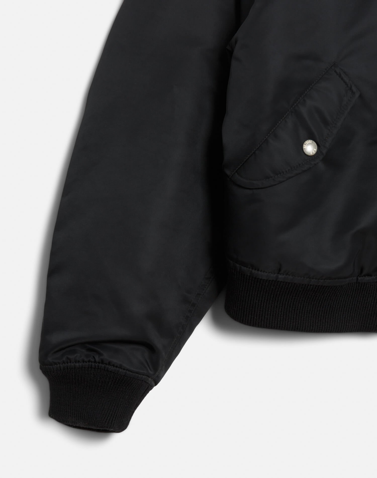 Re/Done SHRUNKEN BOMBER at Romi Boutique