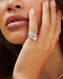 EF Collection Diamond Signet Ring at Romi Boutique
