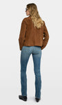 Zadig & Voltaire LESSA CROPPED SUEDE JACKET at Romi Boutique