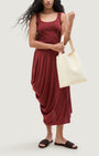 Naghedi NOMAD MEDIUM HOBO IN SALT at Romi Boutique