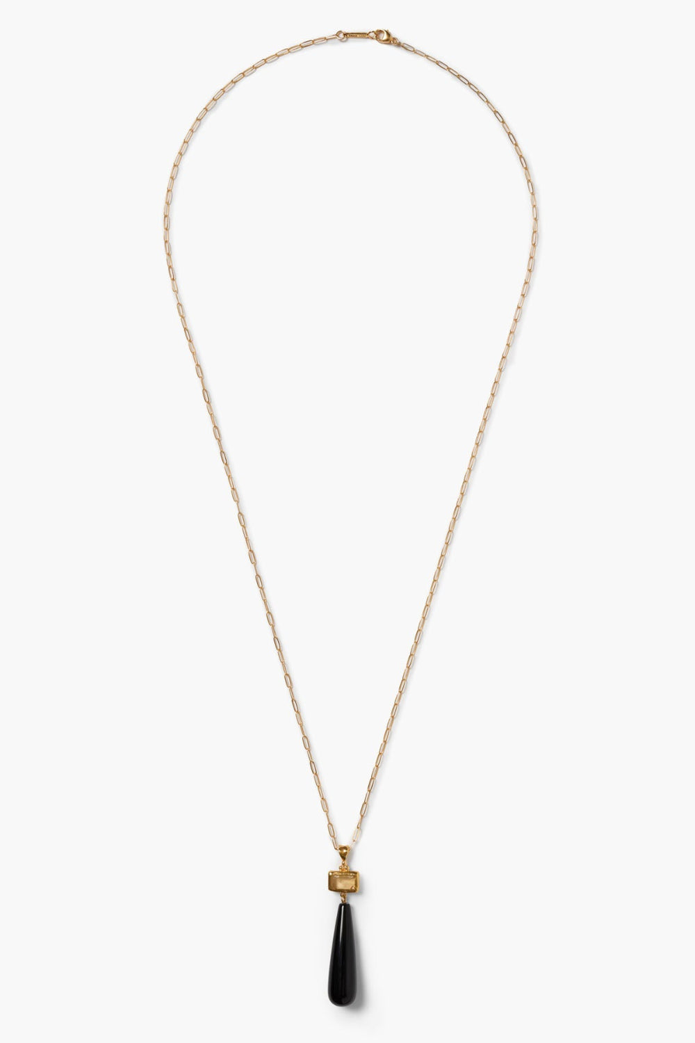 MESSINA NECKLACE IN BLACK AGATE - Romi Boutique