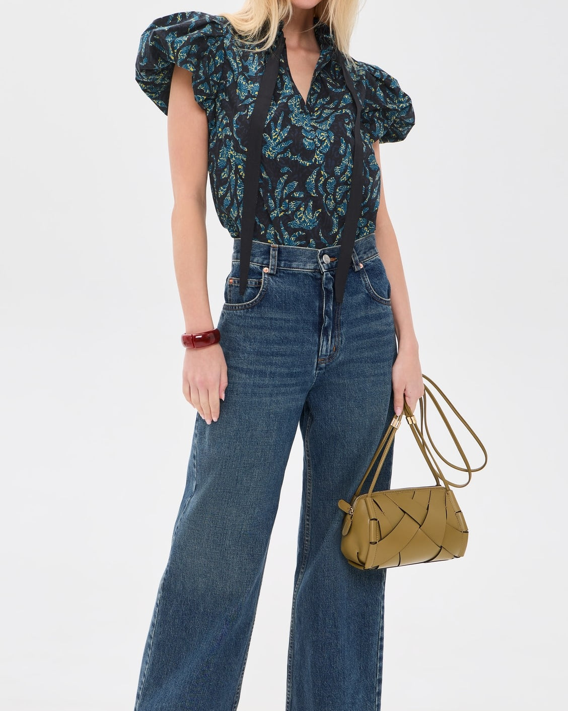 Estela Short Sleeve Cotton Top