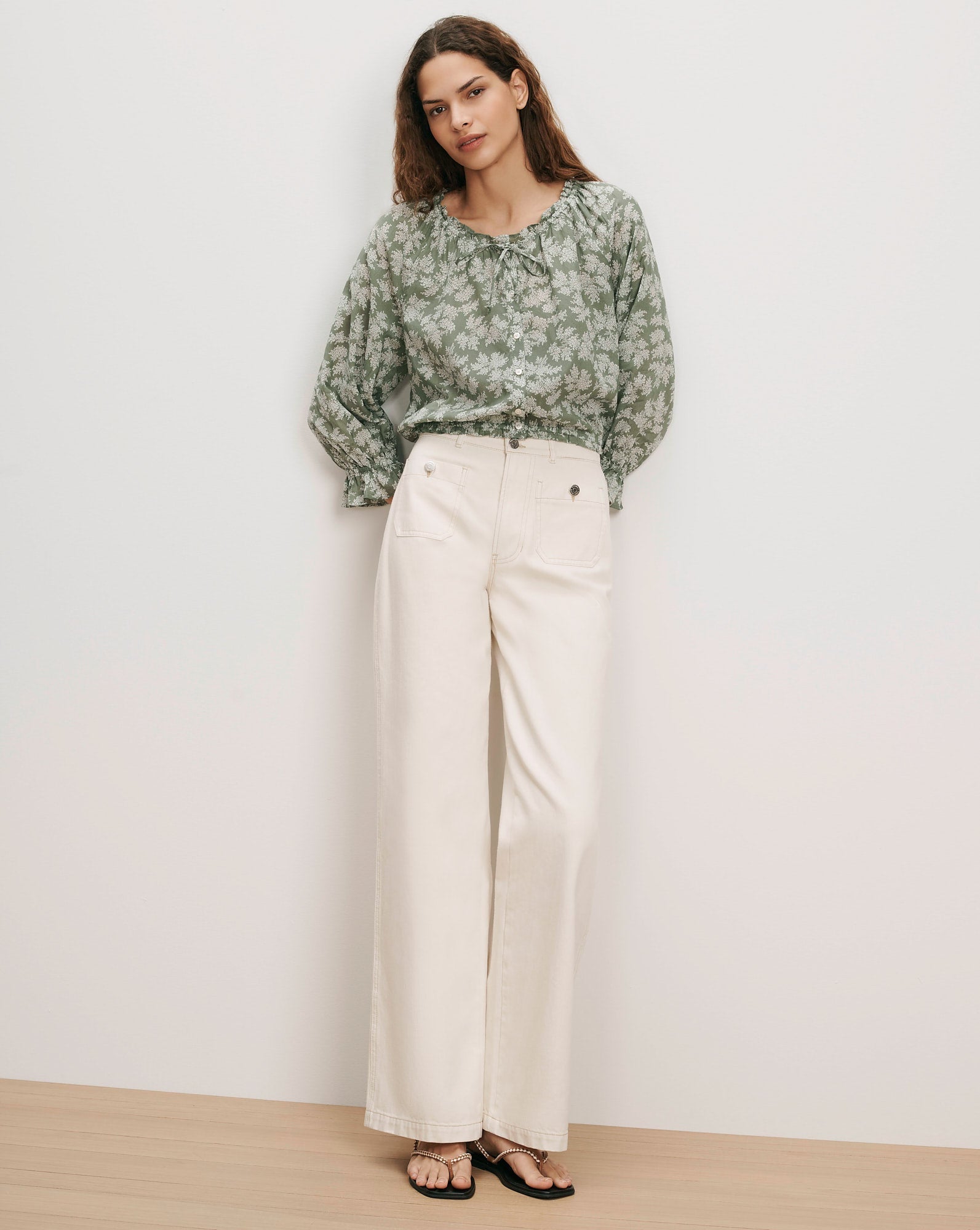Williamsen Floral Blouse Top