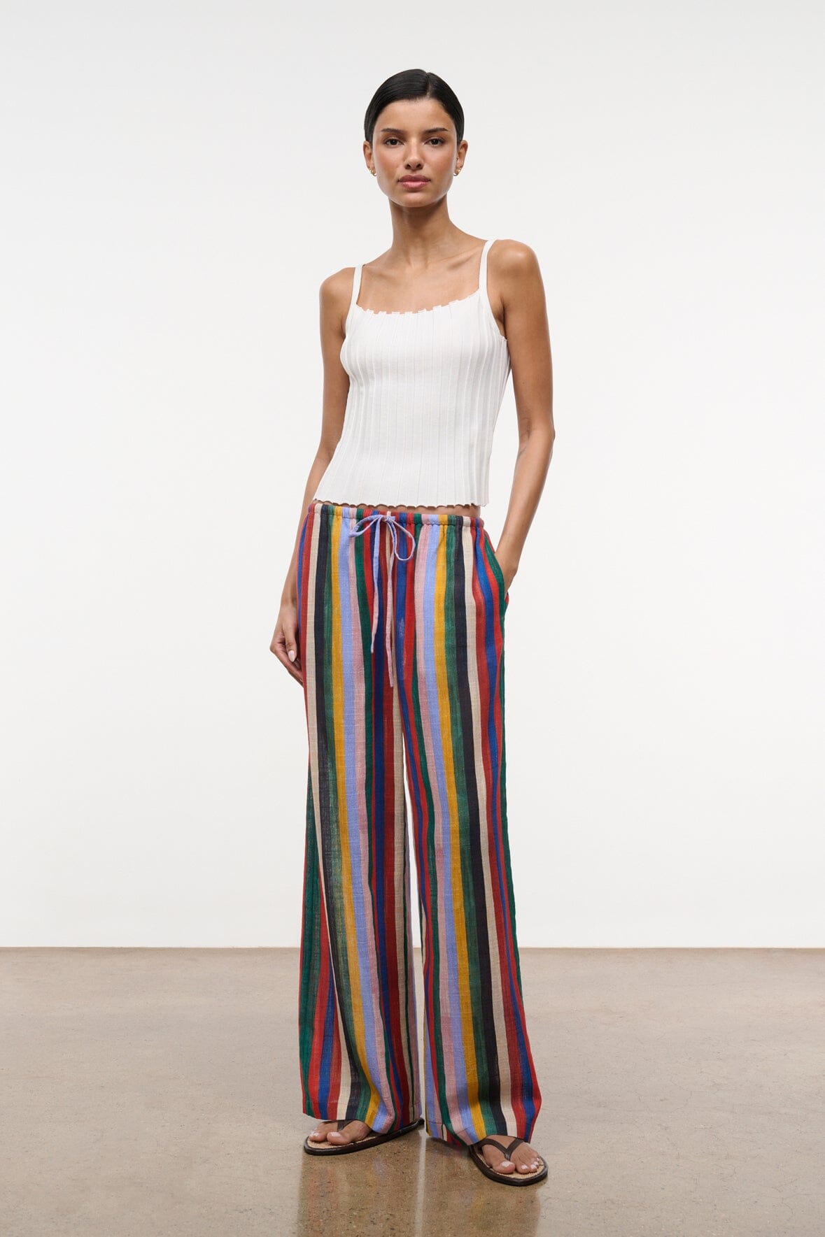 Mateo Pant In Artist Stripe