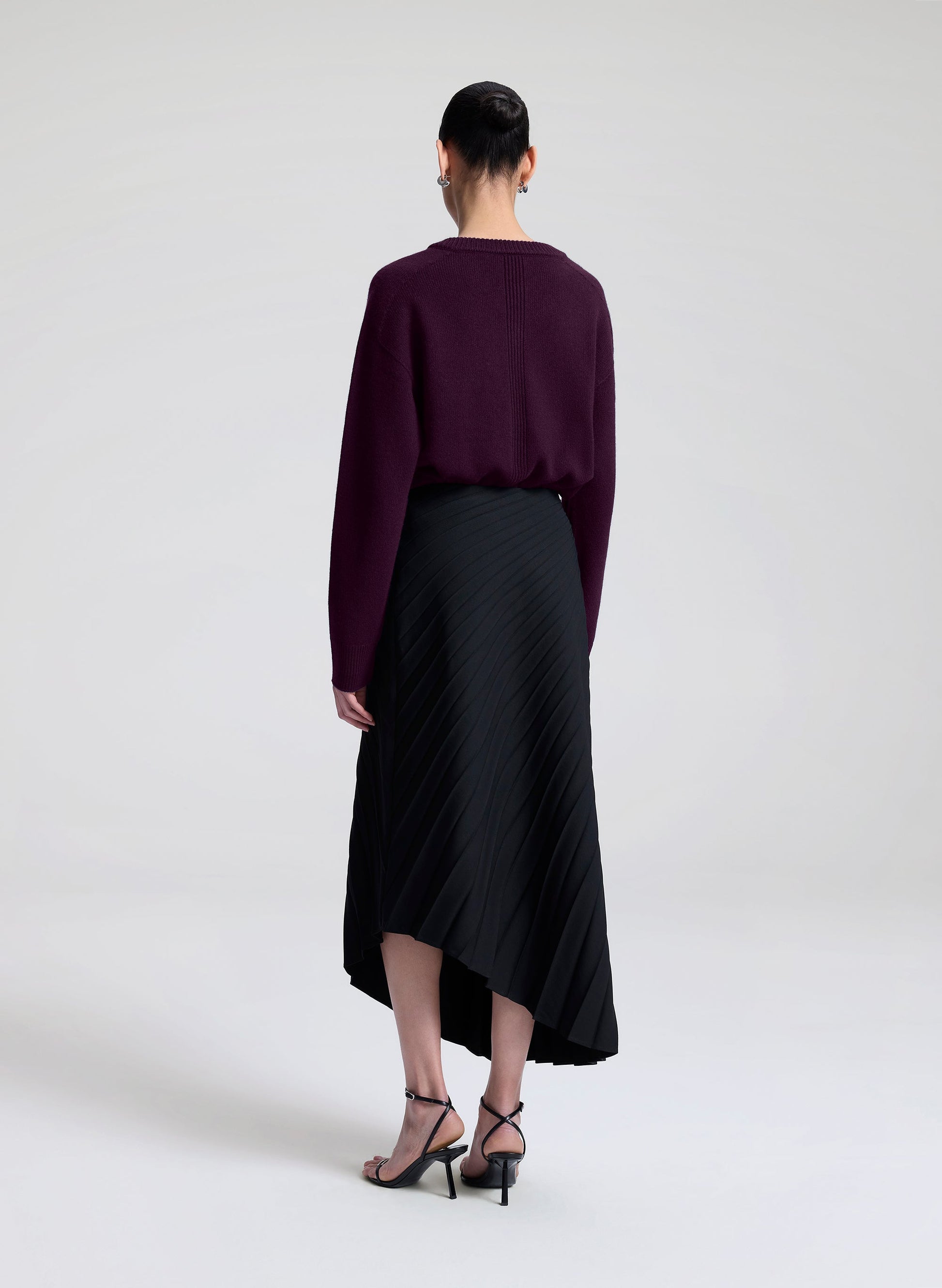 A.L.C Tracy Tailored Midi Skirt at Romi Boutique