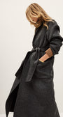 BA&SH KAY COAT at Romi Boutique