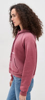 Re/Done THERMAL LINED RAGLAN HOODIE SNOOPY at Romi Boutique