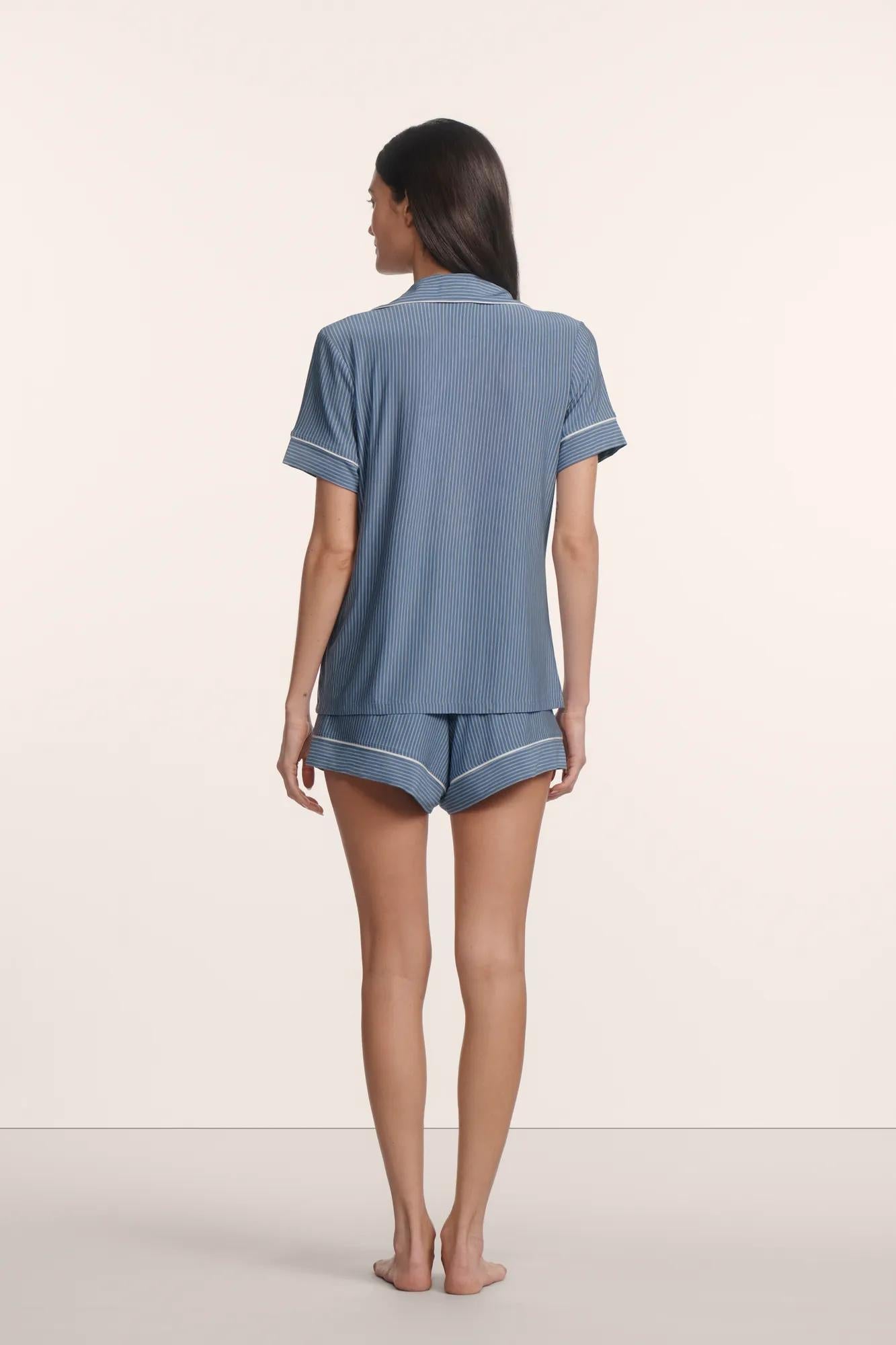 Eberjey Gisele Printed Relaxed Short PJ Set at Romi Boutique