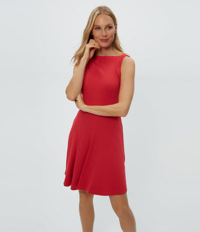 ANDY MINI SKATER DRESS IN RUMBA
