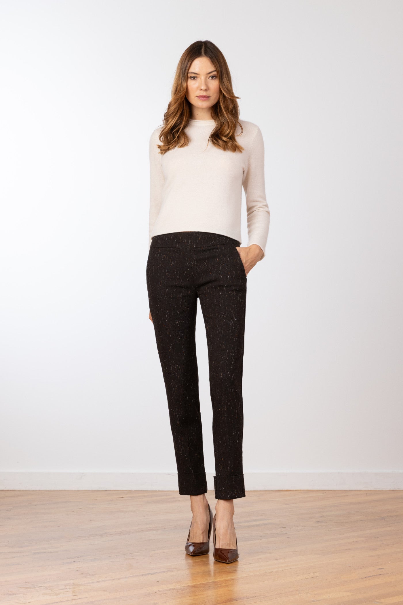 Avenue Montaigne BEN BOUCLE PANT at Romi Boutique