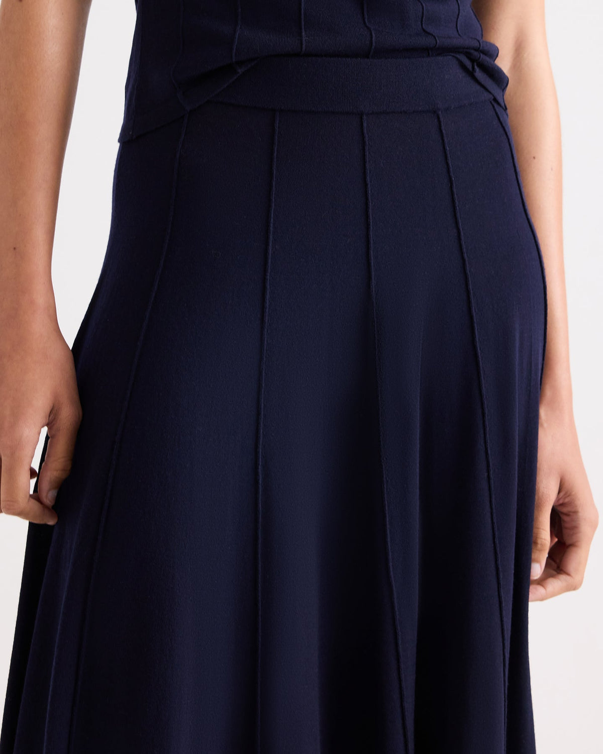 TWP Seamed Maxi Skirt at Romi Boutique