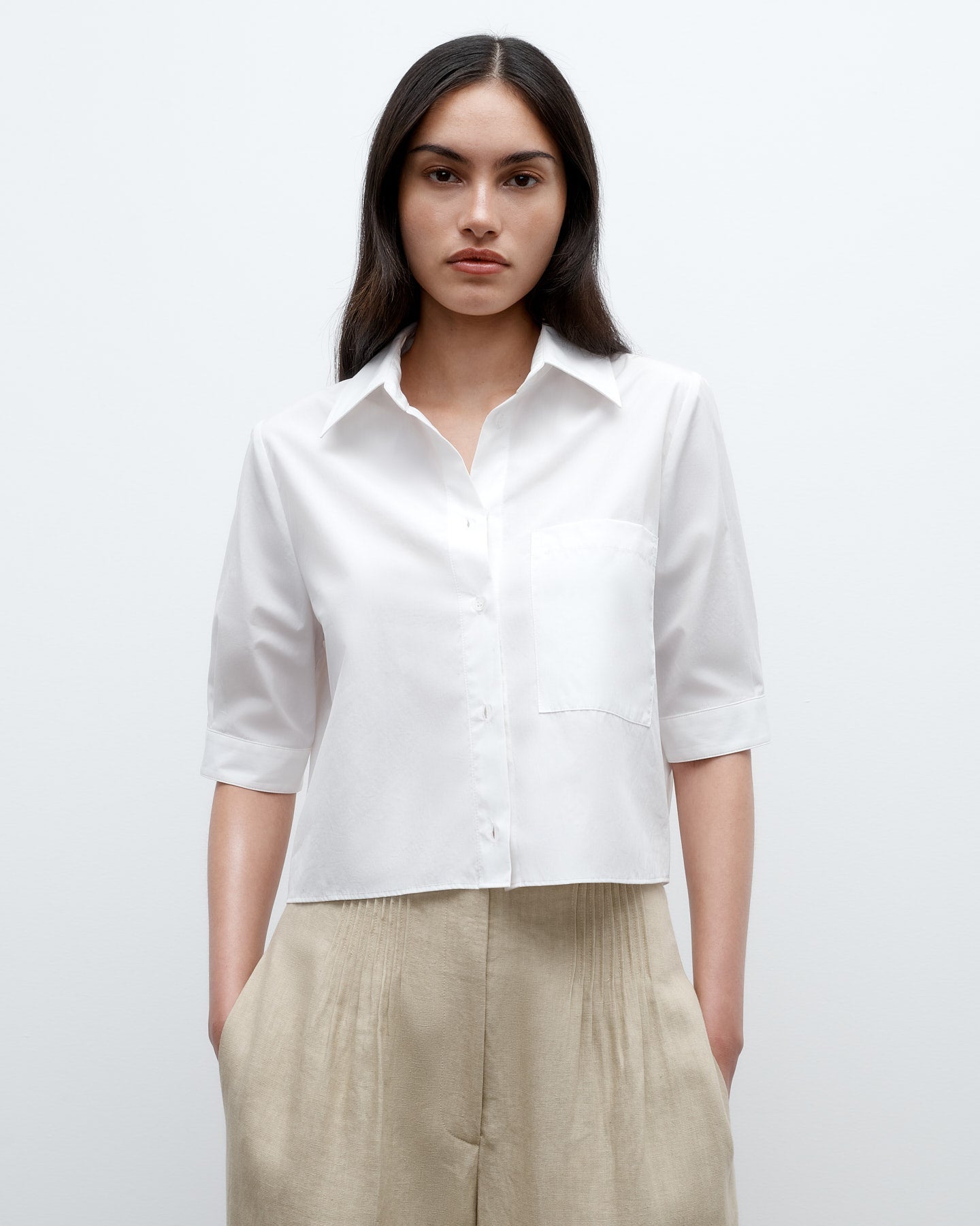 Short Lived Shirt In White