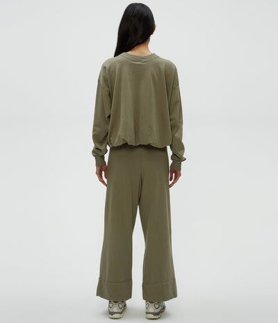 SADIE DRAWSTRING PANT IN OLIVE