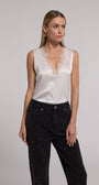 Generation Love MARIE LACE COMBO TANK at Romi Boutique