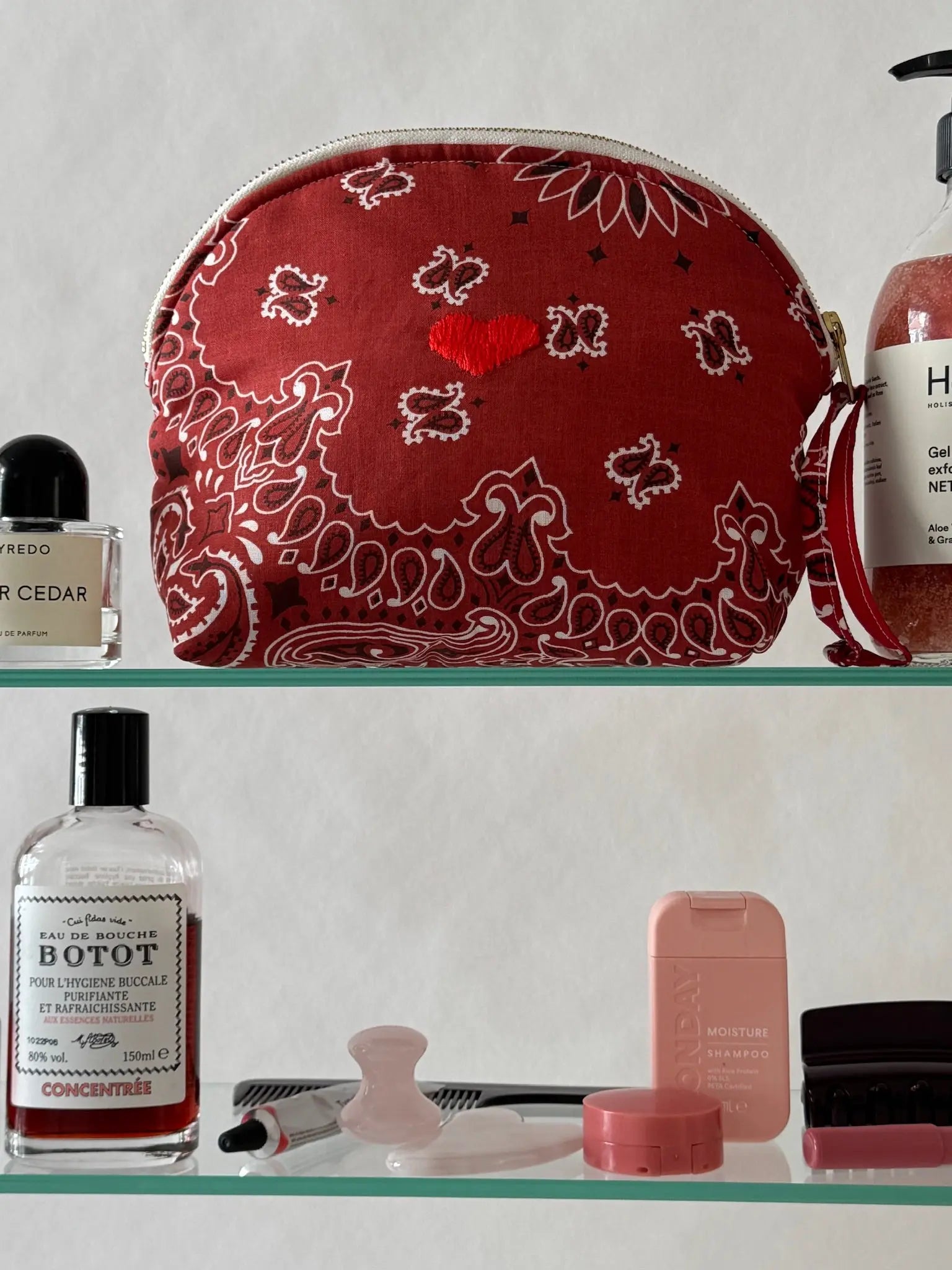 Mini Toiletry Bag Heart