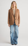 W.Cashmere Camellia Wool Blazer at Romi Boutique
