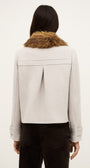 BA&SH TERRY COAT at Romi Boutique
