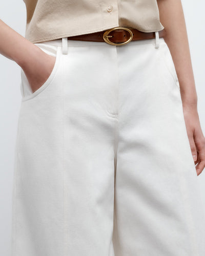 NARROW BELT IN COGNAC - Romi Boutique