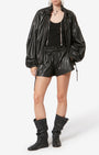 Isabel Marant NEELA LEATHER JACKET at Romi Boutique