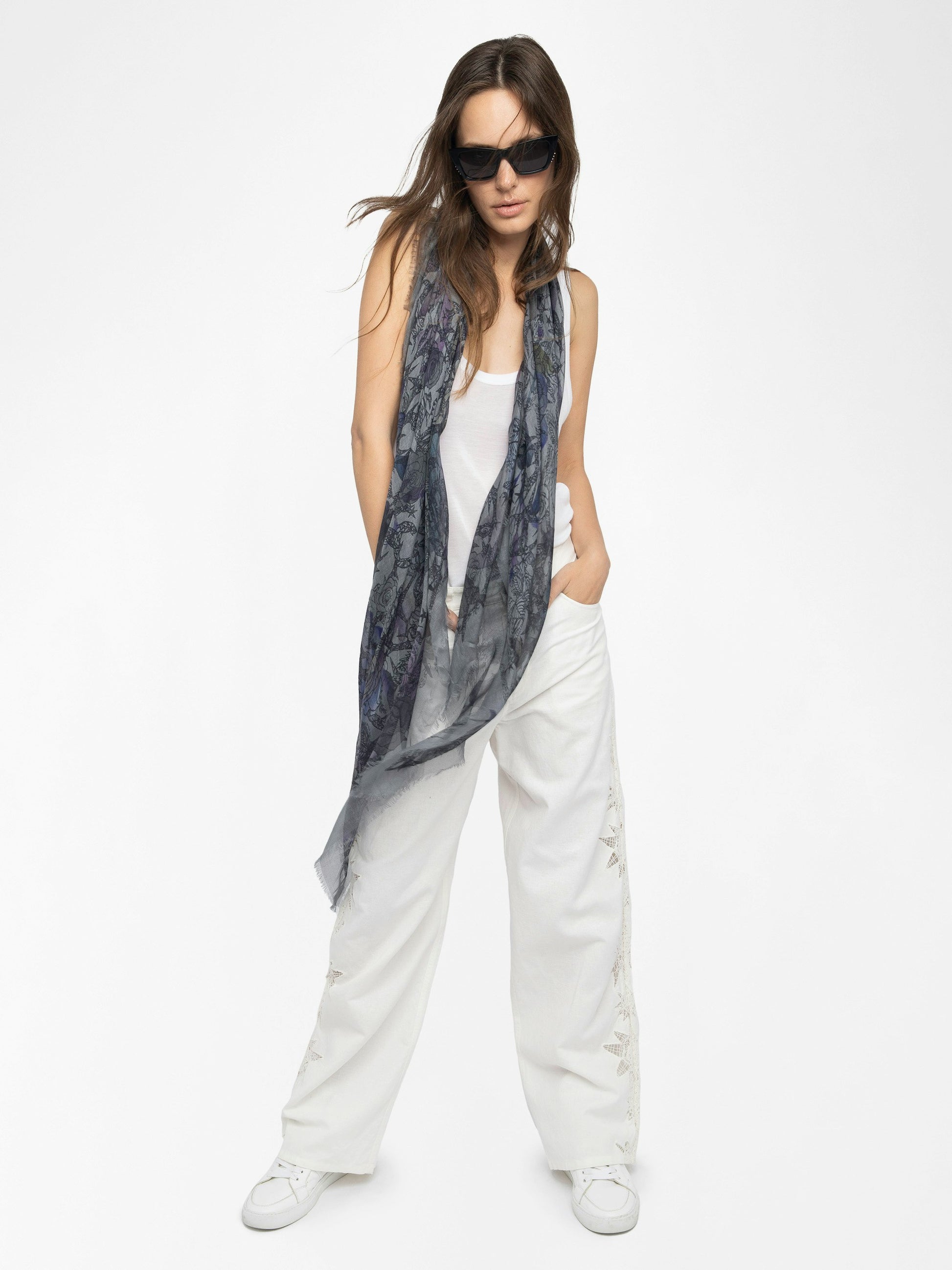 Zadig & Voltaire KERRY SCARF at Romi Boutique