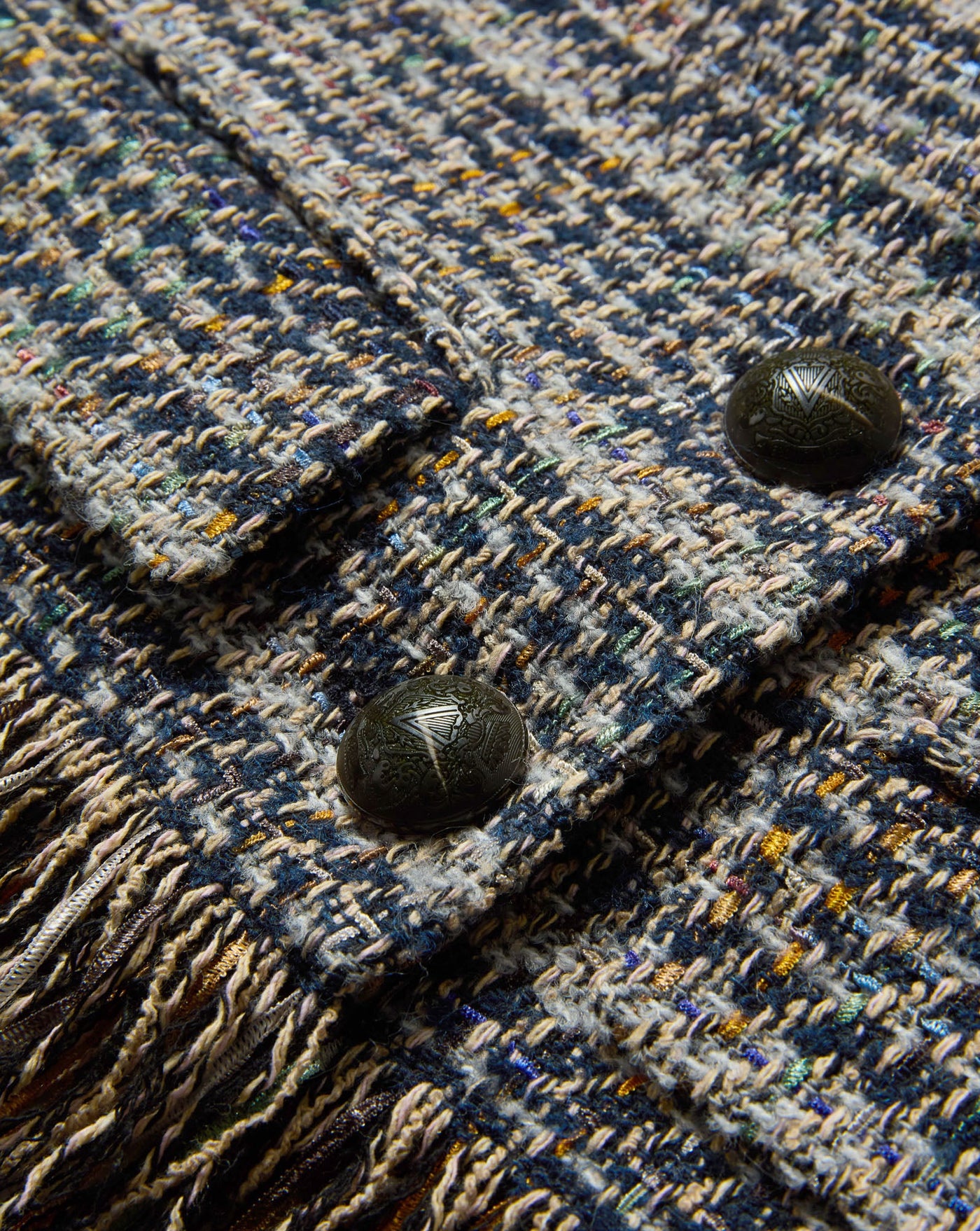 LYONS JACKET IN NAVY MULTI