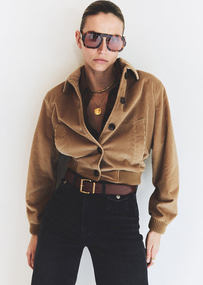 LOLA EVE BOMBER IN AMBER