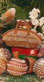 MINI FRINGE MERCADO TOTE IN NATURAL - Romi Boutique