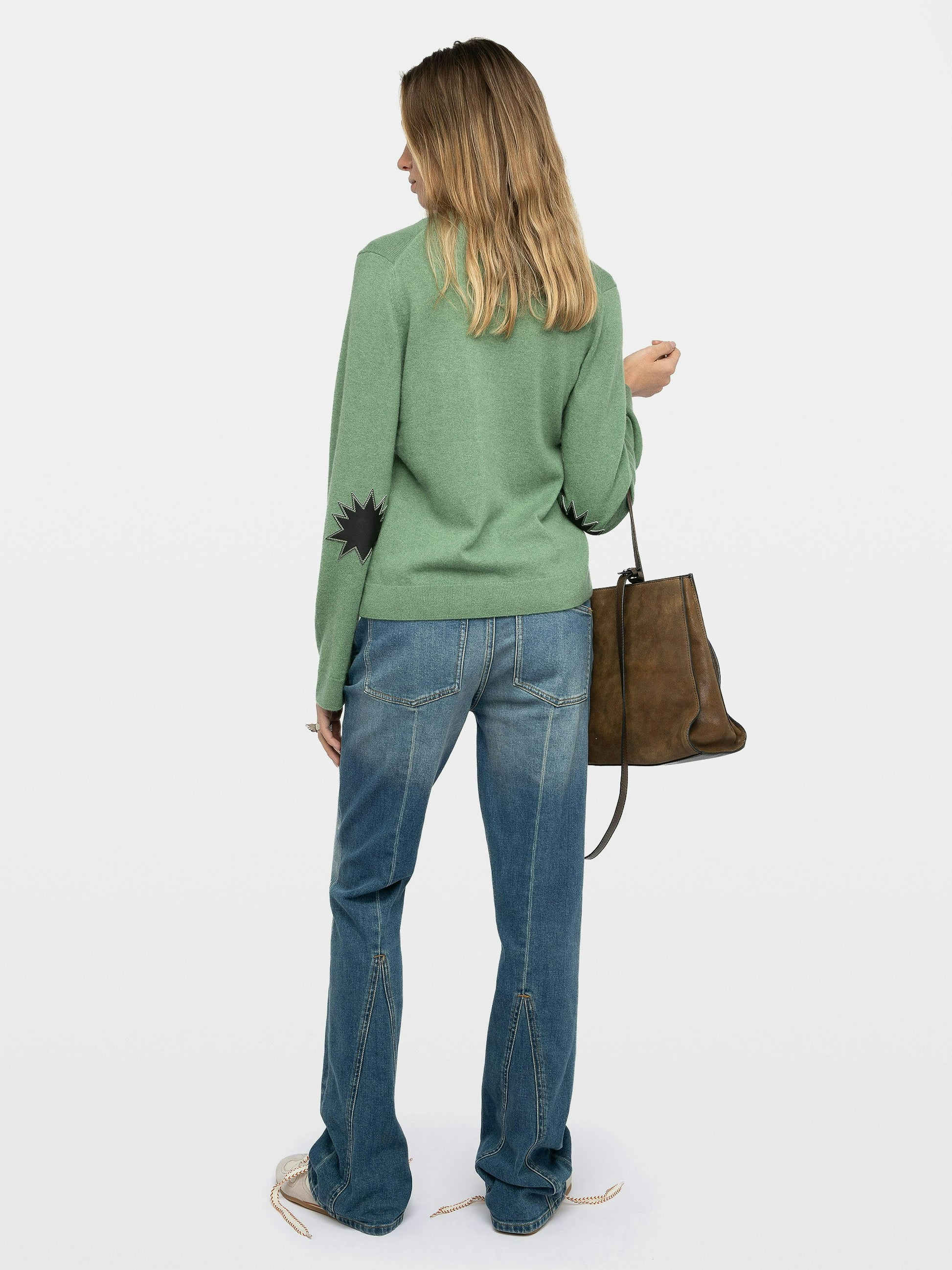 VERA PATCH SWEATER