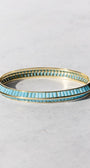 Native Gem RAZOR EDGE BANGLE at Romi Boutique