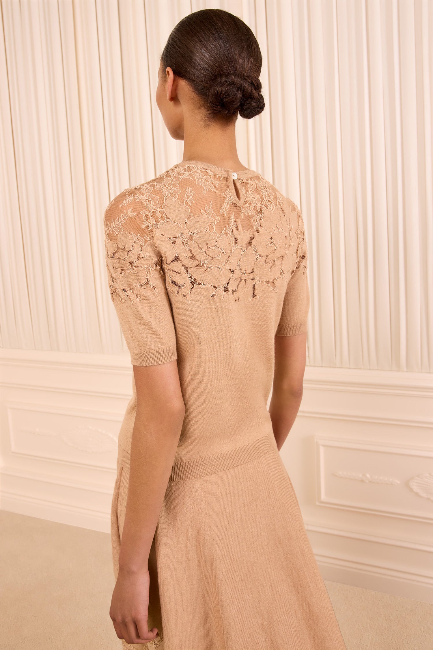 Ella Short Sleeve Lace Top