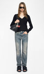 Zadig & Voltaire NOSFA MERINO WOOL SWEATER at Romi Boutique