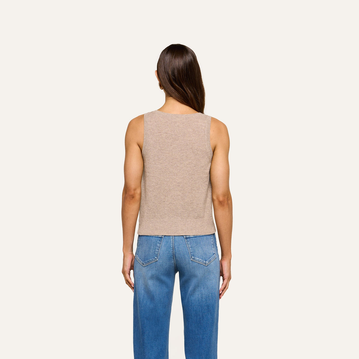 L'Agence Filou Cashmere Tank at Romi Boutique