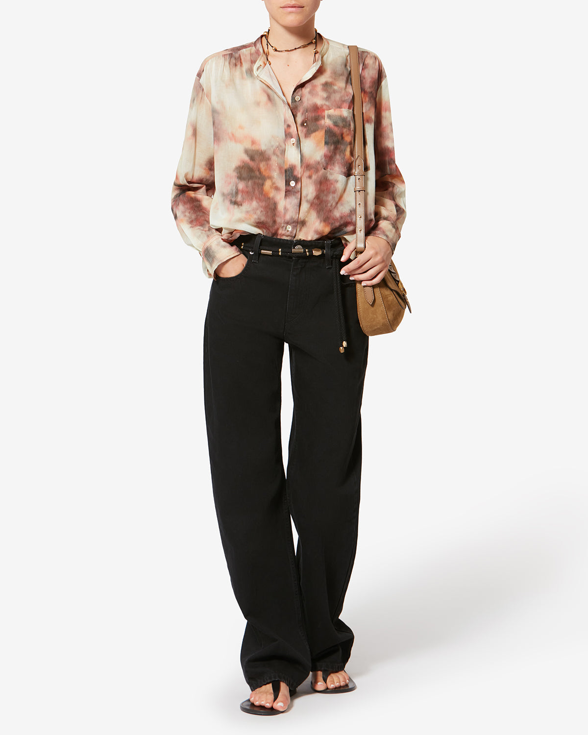 MEXIKA TOP IN BEIGE - Romi Boutique