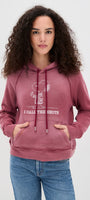 Re/Done THERMAL LINED RAGLAN HOODIE SNOOPY at Romi Boutique