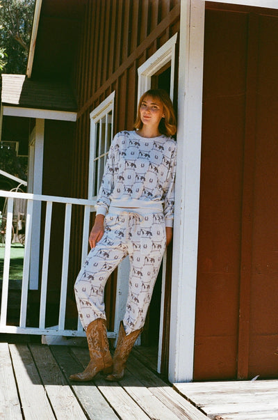 COZY PANT IN LASSO RODEO HORSE
