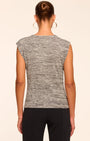Ramy Brook AZUL LUREX KNIT COWL NECK TOP at Romi Boutique