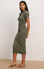 Veronica Beard Besser Polo Midi Dress at Romi Boutique