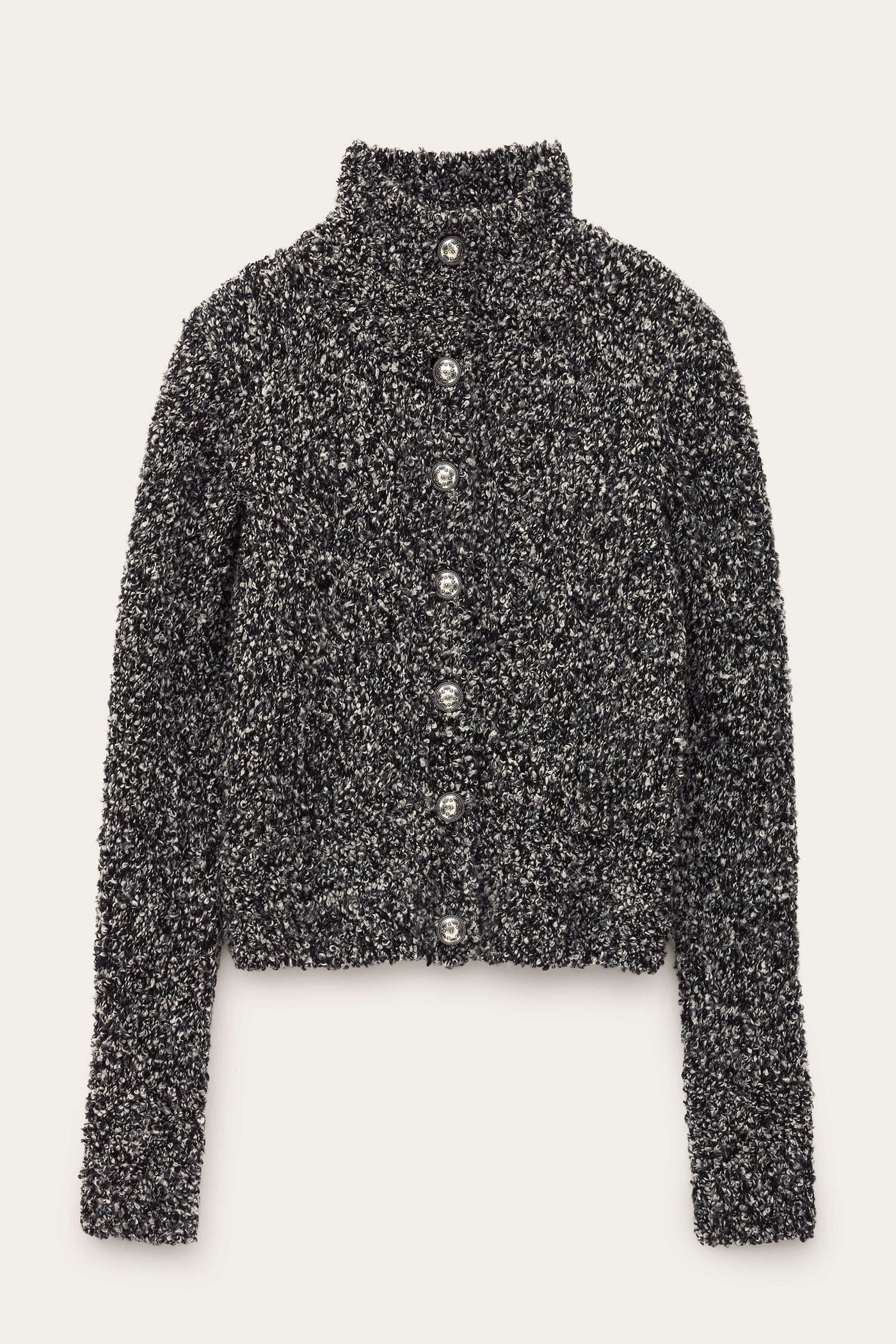 CARLA CARDIGAN IN ANTHRACITE