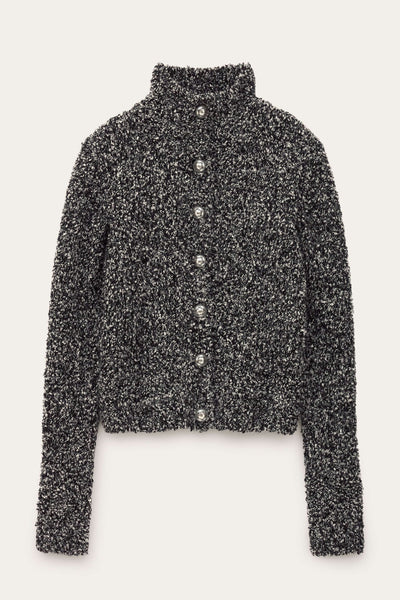 CARLA CARDIGAN IN ANTHRACITE